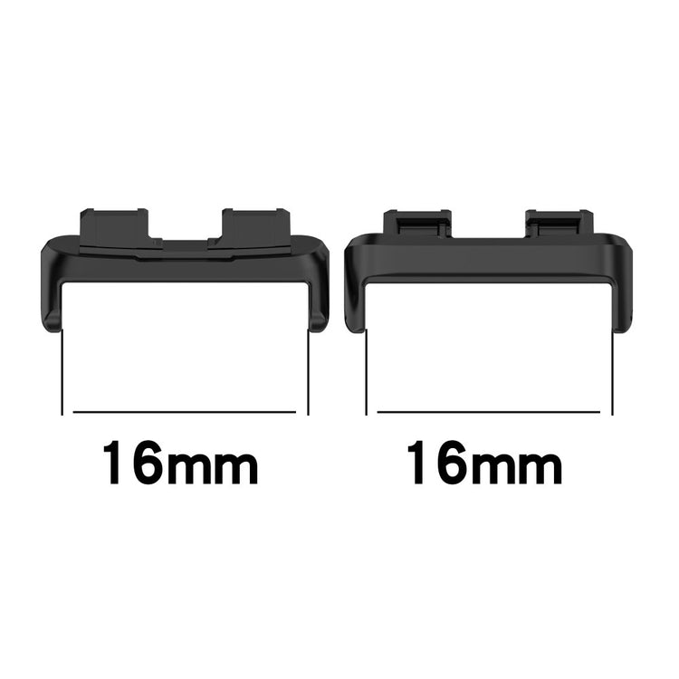 1 Pair Huawei Band 9 / Band 9 NFC 16mm Watch Band Connector Stainless Steel Adapter - Silver#serie_003