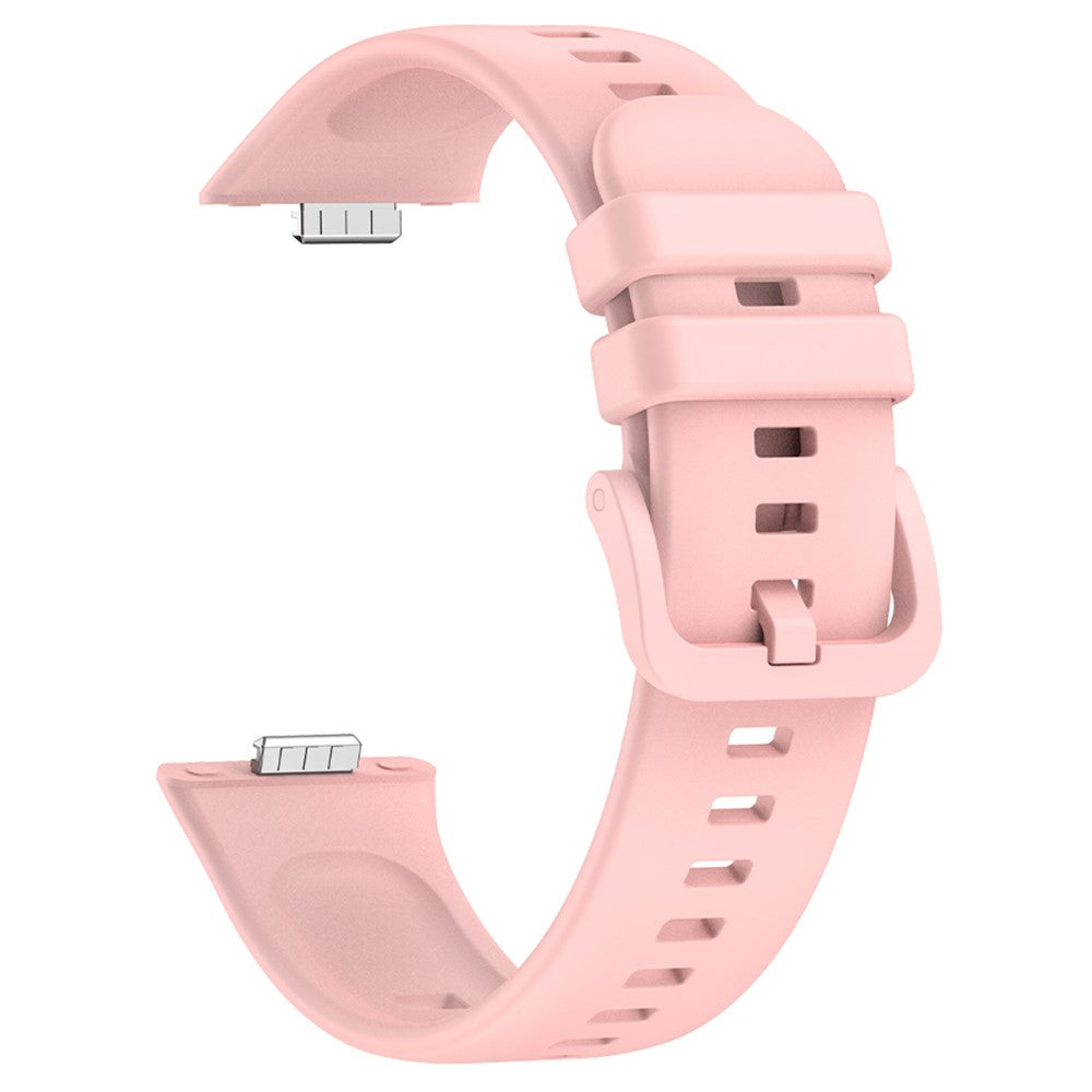 Huawei Watch Fit 3 Replacement Wrist bandsoft Silicone Watch Strap - Pink#serie_4