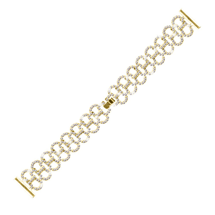 Huami Amazfit GTS Fashion Rhinestone Gourd Design Wrist band Alloy Watch Strap - Gold#serie_2