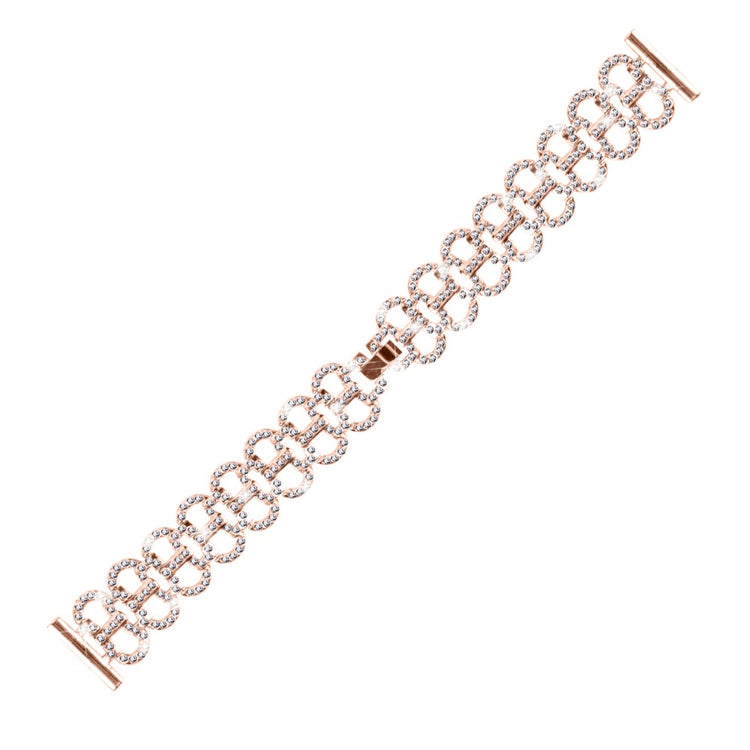 Honor Magicwatch 2 42mm Rhinestones Decor Watch Strap Fashionable Gourd Shape Alloy band  - Rose Gold#serie_1