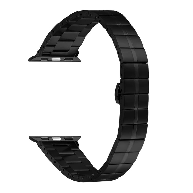 Apple Watch Series 41mm - 40mm - 38mm Stainless Steel Strap - Black#serie_3