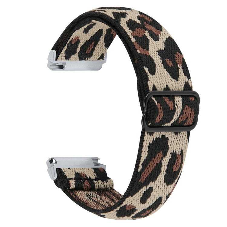 Garmin Vivomove 3 / GarminMove 3 20mm Elastic Watch Strap Replacement Watchband - Leopard#serie_4