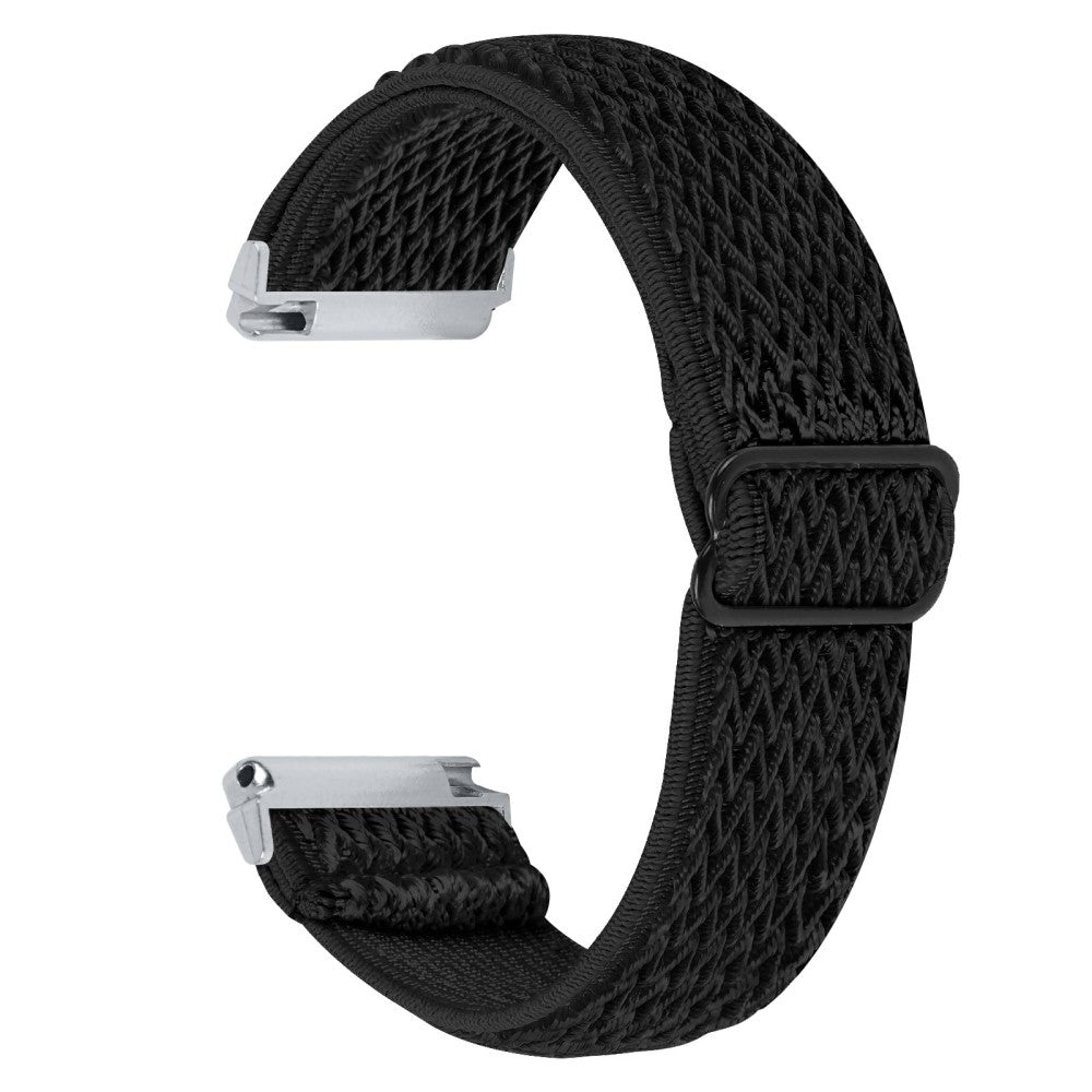 Garmin Vivomove Style / Garminmove Style 20mm Elastic Watch Strap Replacement Watchband - Black#serie_7