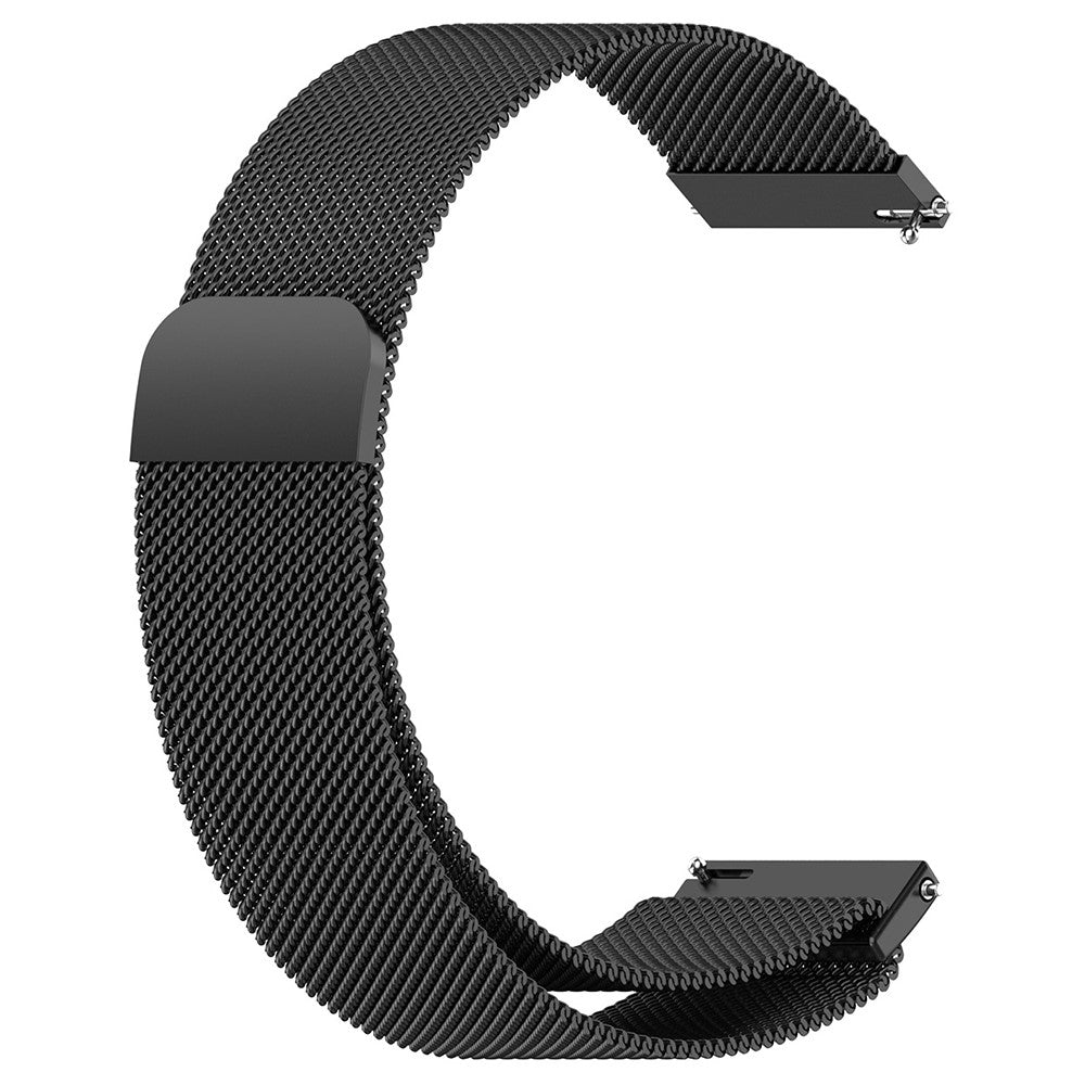 Garmin Vivoactive HR Magnetic Watch Strap Stainless Steel Milanese Wrist Band, Black#serie_1
