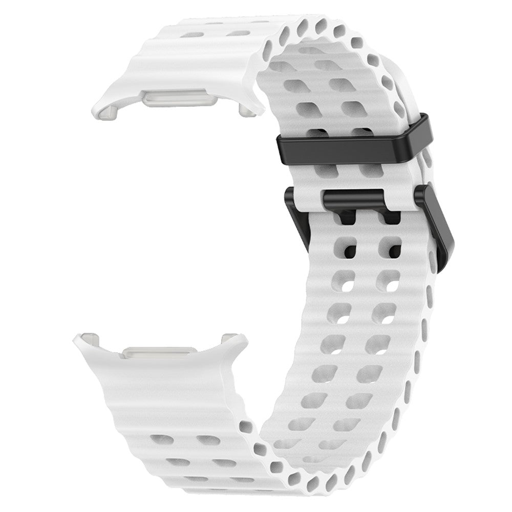 KALEBOL Samsung Galaxy Watch Ultra 47mm Wrist Band Replacement Silicone Watch Strap - White#serie_2