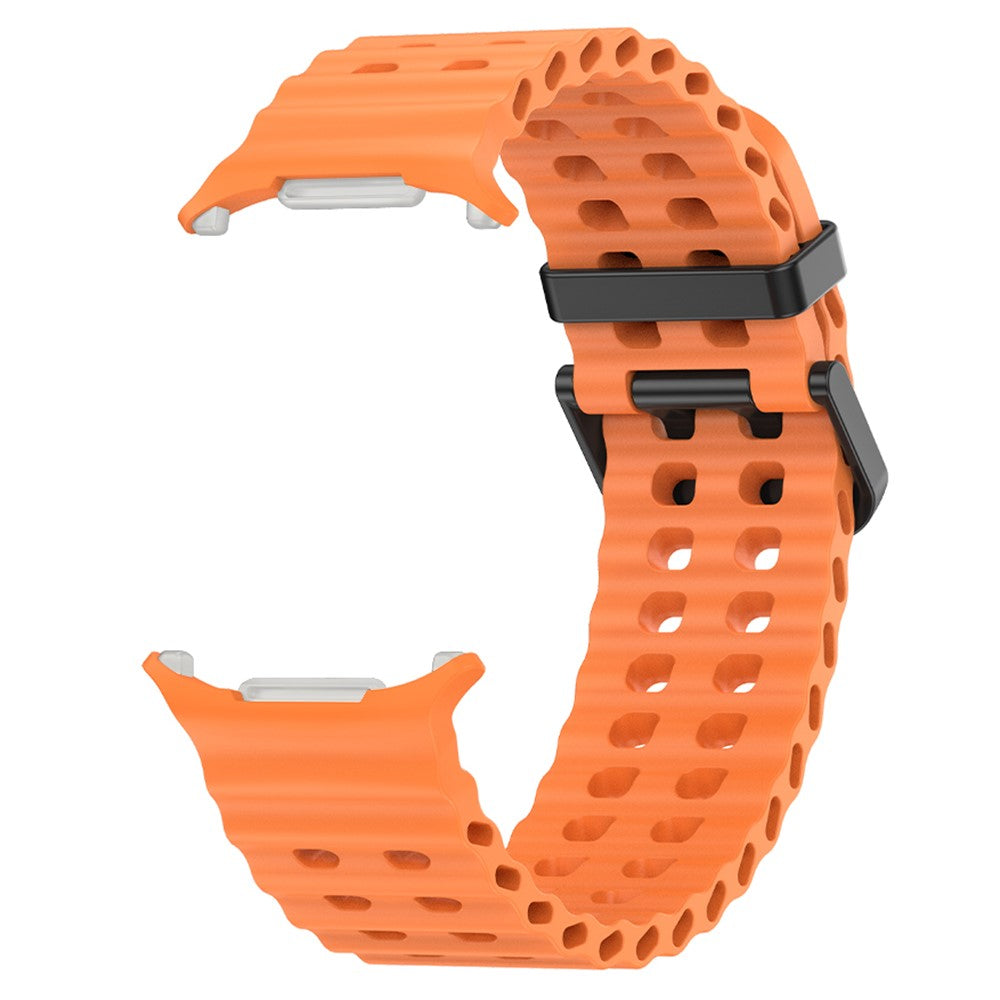 KALEBOL Samsung Galaxy Watch Ultra 47mm Wrist Band Replacement Silicone Watch Strap - Orange#serie_3