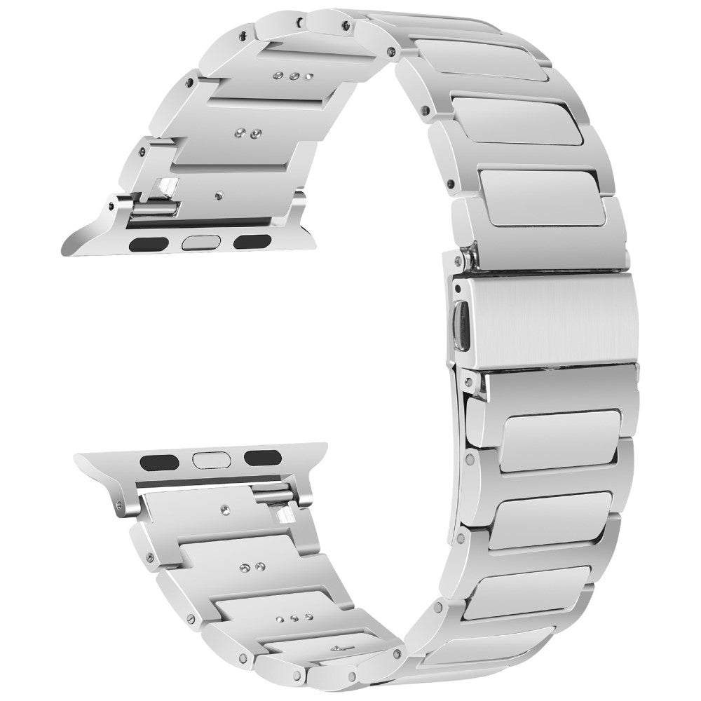 KALEBOL Apple Watch Series 41mm - 40mm - 38mm Zinc Alloy Watch Band - Silver#serie_6