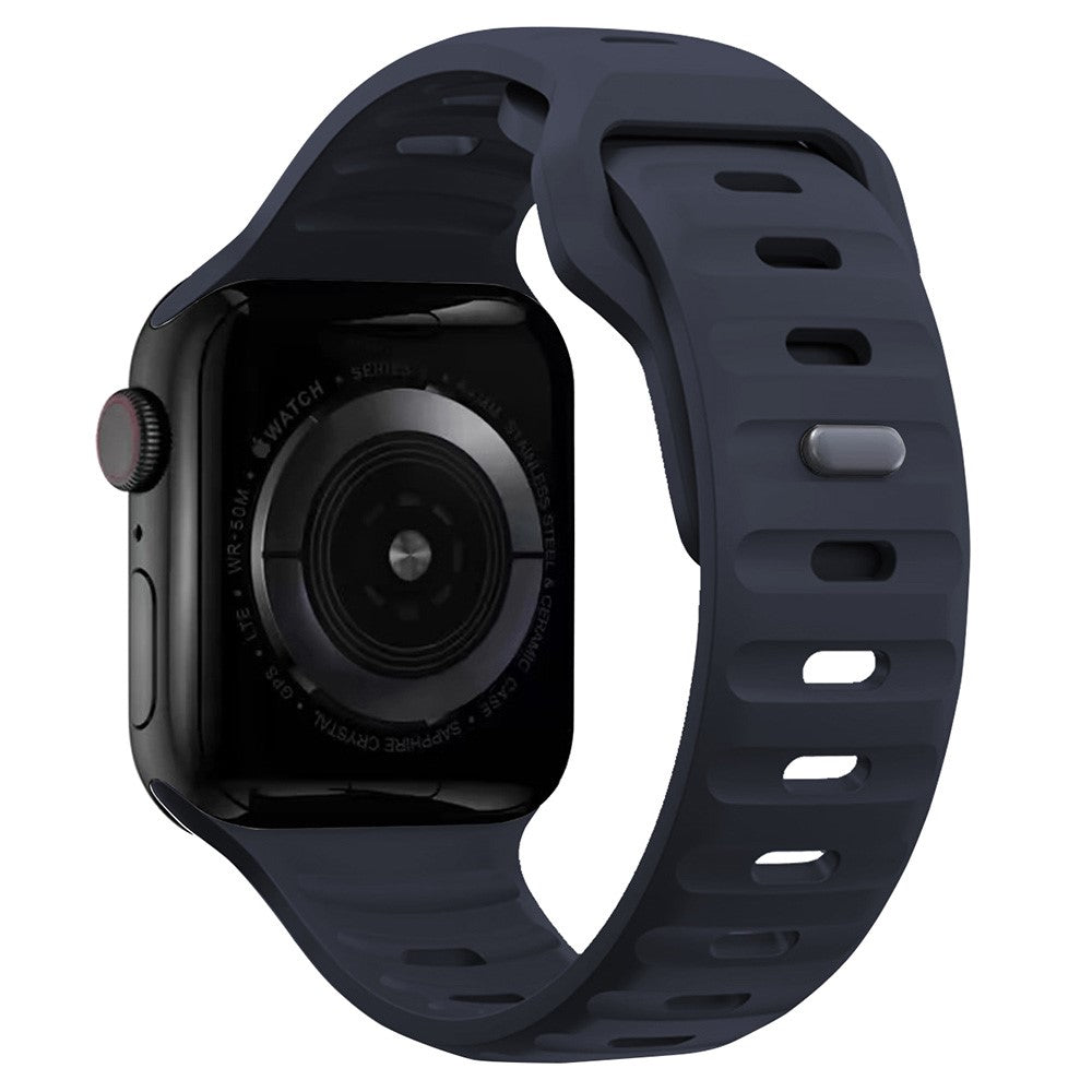 KALEBOL Apple Watch Series 49mm - 45mm - 44mm - 42mm Silicone Watch Band - Midnight#serie_12