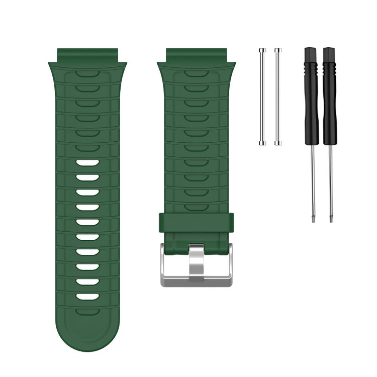 Garmin Forerunner 920XT Watch Strap Silicone Band with Spring Bar and Screwdriver - Army Green#serie_10