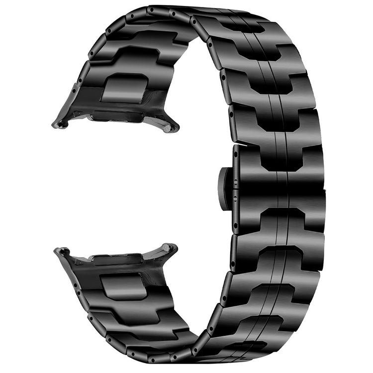 Samsung Galaxy Watch Ultra 47mm Watch Band Solid Stainless Steel Metal Strap - Black#serie_1