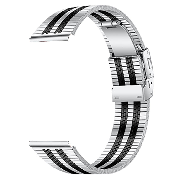 TicWatch Pro 2018 Watch Strap Stainless Steel Wrist Band Bracelet - Silver Black#serie_1