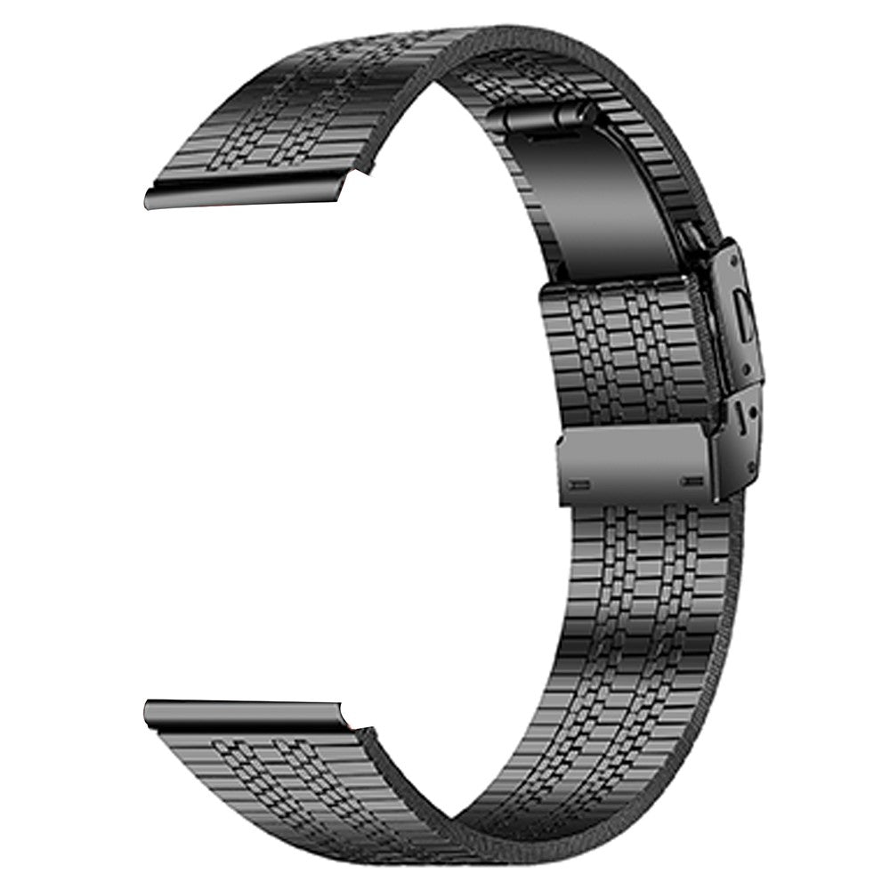 Huami Amazfit 2 Stratos Watch Band Replacement Strap Stainless Steel - Black#serie_013