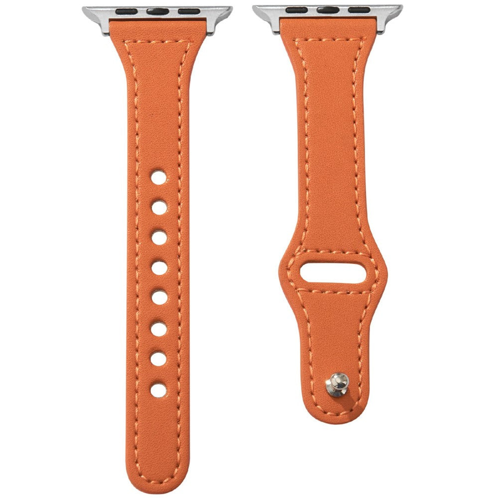 KALEBOL Apple Watch Series 49mm - 45mm - 44mm - 42mm Watch Strap, Small Buckle - Orange#serie_3