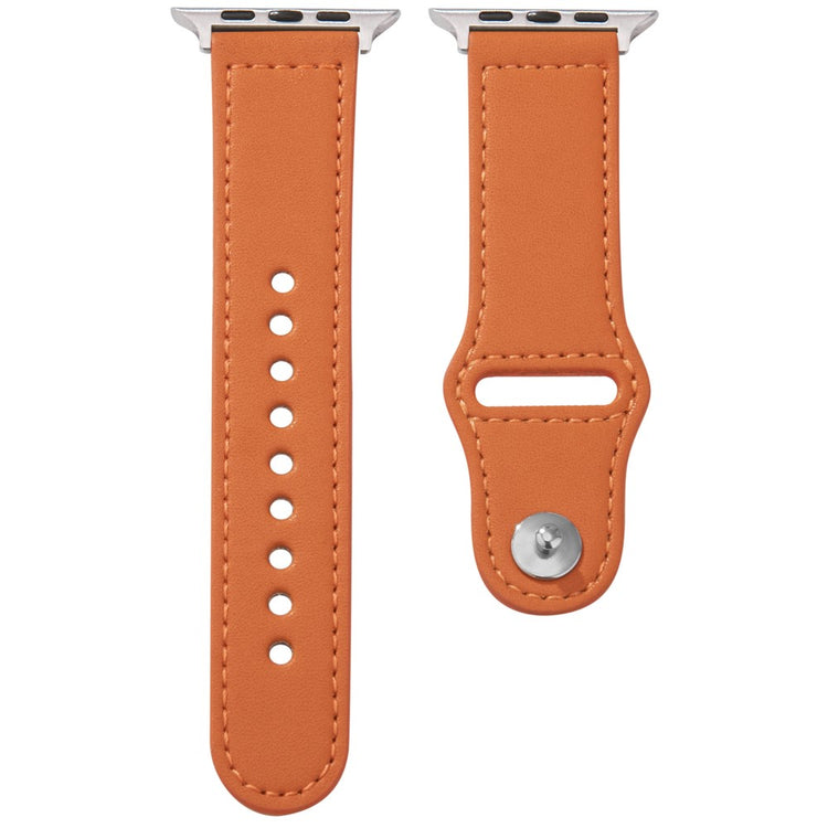 KALEBOL Apple Watch Series 41mm - 40mm - 38mm Watch Strap, Large Buckle - Orange#serie_3