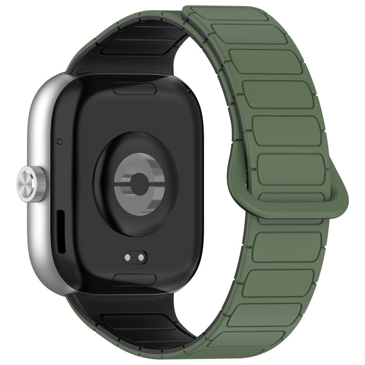 Xiaomi Smart Band 8 Pro / Redmi Watch 4 Magnetic Flexible Watch Strap Dual Color Strap - Army Green+Black#serie_4