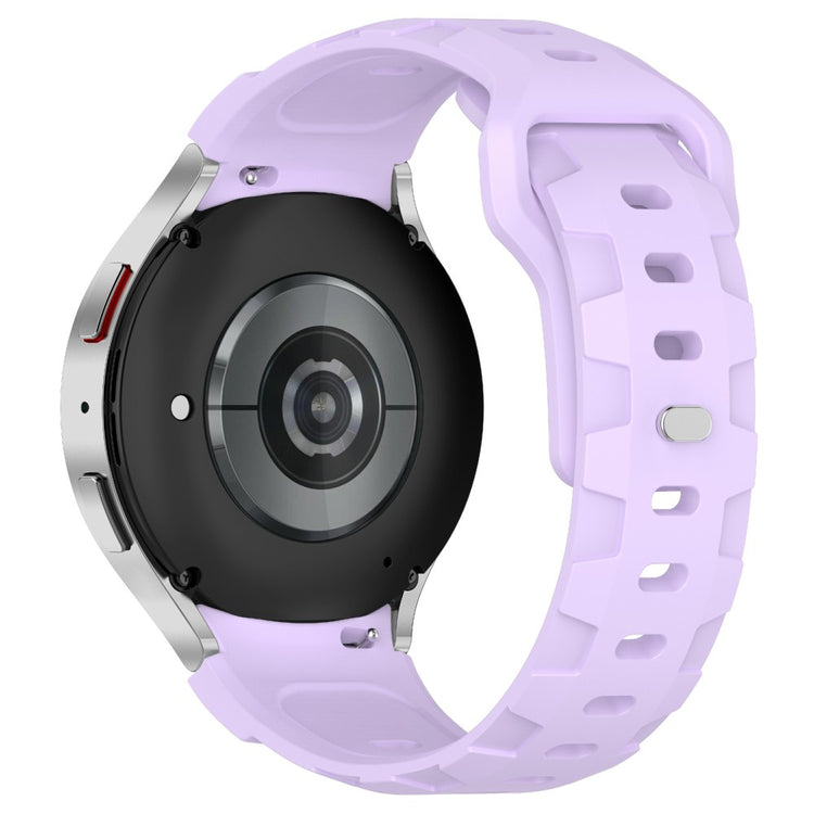 KALEBOL Silicone Band for Samsung Galaxy Watch7 44mm / 40mm Adjustable Watch Strap - Purple#serie_12