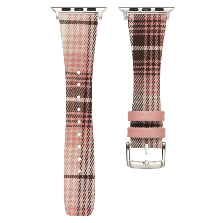 Plaid Woolen Strap for Apple Watch Series 41mm - 40mm - 38mm - Style 3#serie_3