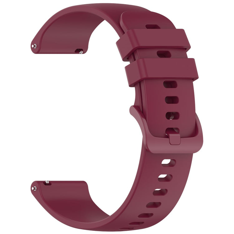 Garmin Forerunner 265 / Forerunner 255 Silicone Watch Band 22mm Quick Release Replacement Strap - Wine Red#serie_7