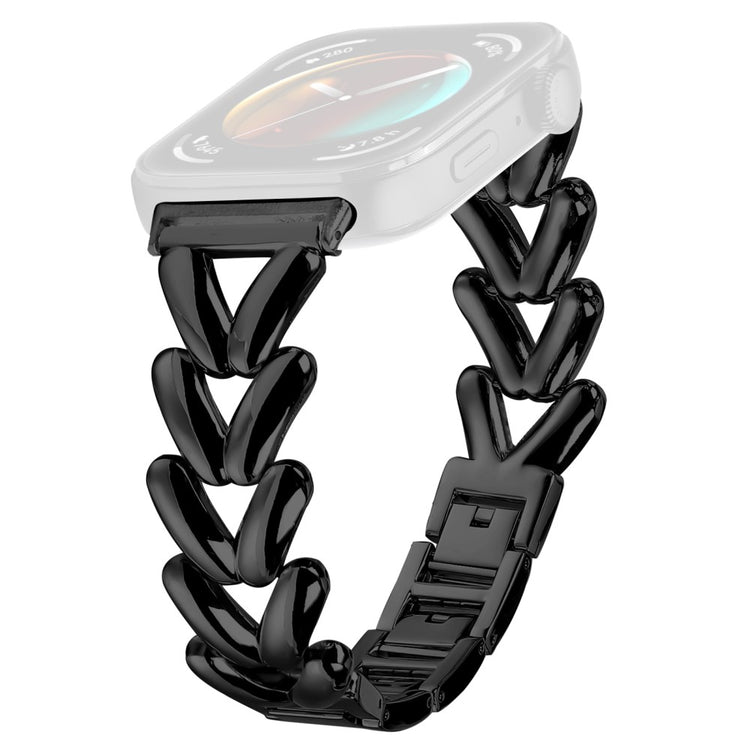 Zinc Alloy Watch Band Huawei Watch Fit 3 Twisted Metal Watch Strap Replacement - Black#serie_1
