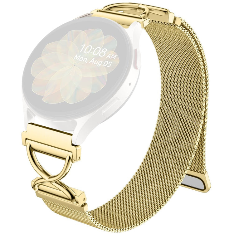 Milanese Band Coros Apex 2 Electroplated Stainless Steel Magnetic Watch Strap with X-Shaped Connector - Gold#serie_2