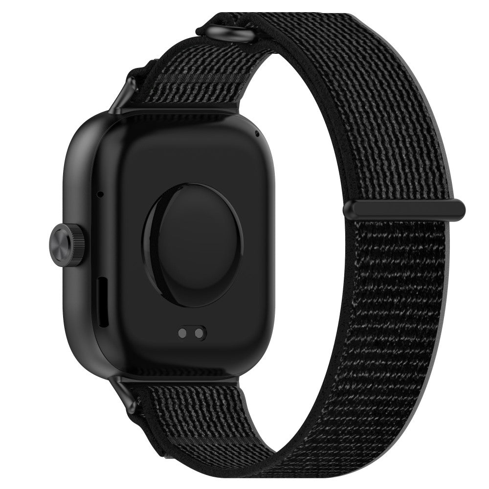 Nylon Strap Xiaomi Smart Band 9 Pro / 8 Pro / Redmi Watch 4 Adjustable Sports Loop Watch Strap - Black#serie_1