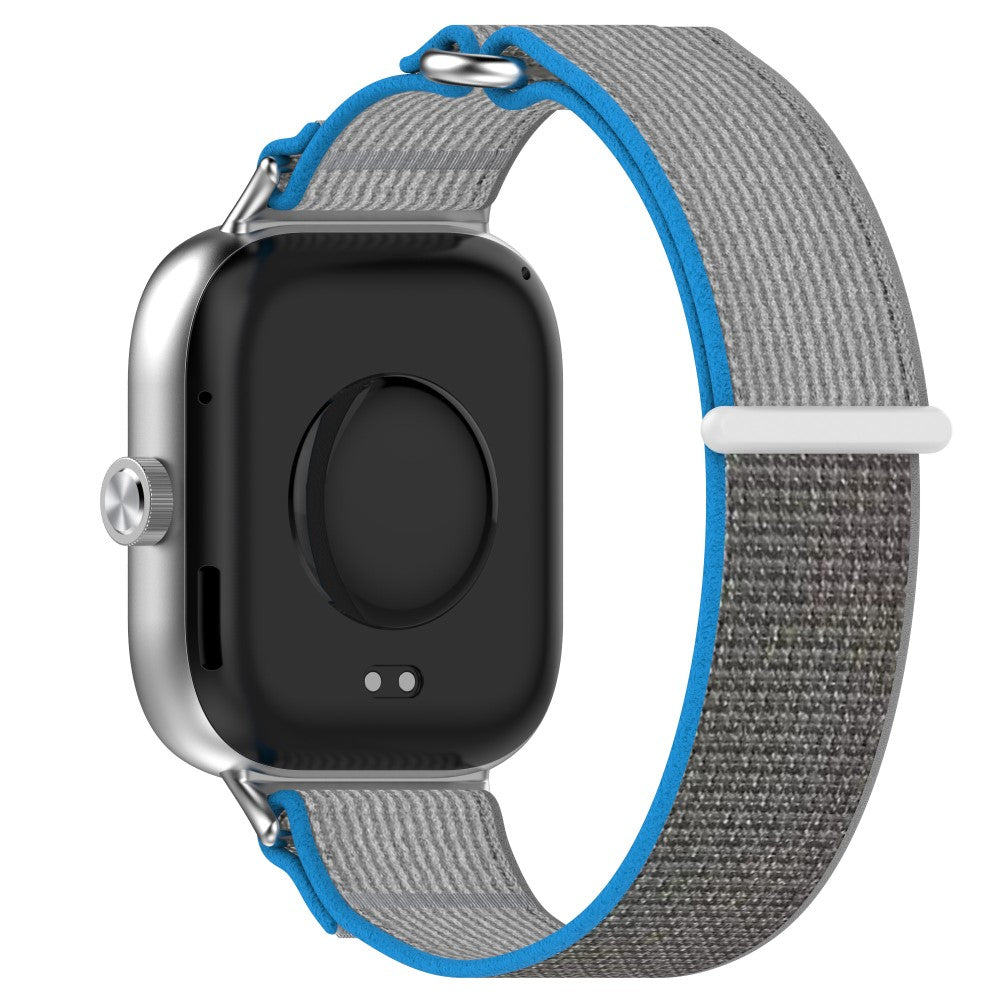 Nylon Strap Xiaomi Smart Band 9 Pro / 8 Pro / Redmi Watch 4 Adjustable Sports Loop Watch Strap - Blue+Grey#serie_5