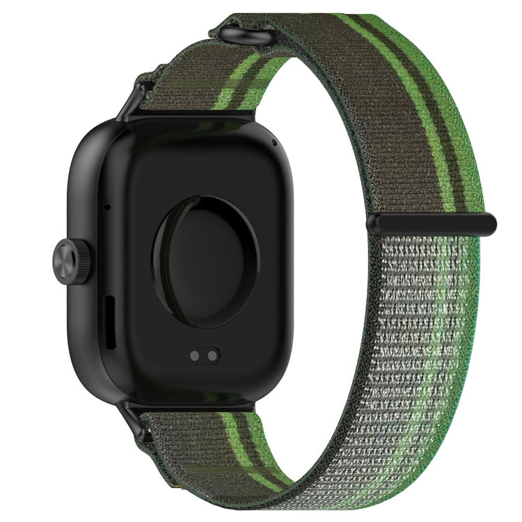 Nylon Strap Xiaomi Smart Band 9 Pro / 8 Pro / Redmi Watch 4 Adjustable Sports Loop Watch Strap - Blackish Green#serie_7