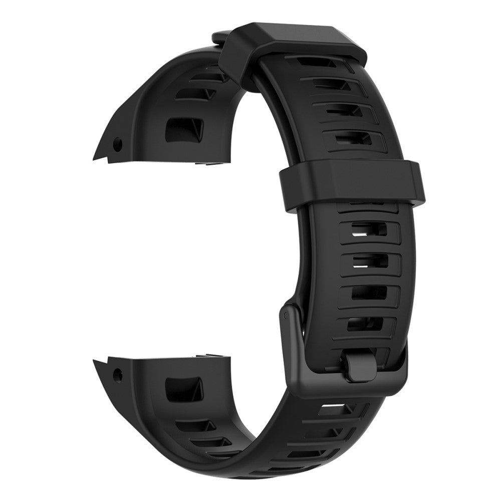 Silicone Watch Band Garmin Instinct Tactical / Instinct Tide / Instinct 2 / Instinct Wrist Strap with Black Buckle - Black#serie_1