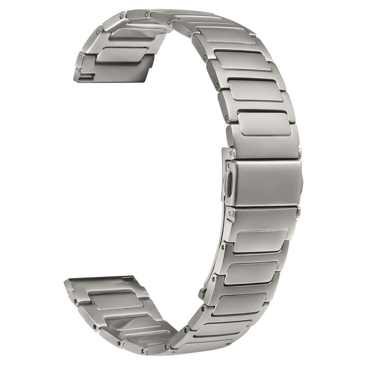 Metal Watch Band Fitbit Versa 2 / Versa Lite / Versa Adjustable Watch Strap - Titanium#serie_1
