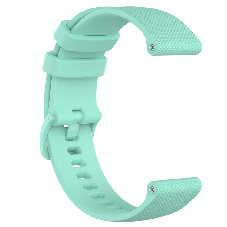 22mm Watch Strap Samsung Galaxy Watch3 45mm / Asus Zenwatch Silicone Band Grid Texture - Green#serie_10