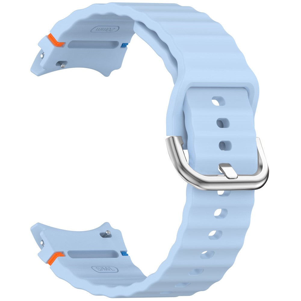 Silicone Band Samsung Galaxy Watch7 / Watch FE / Watch6 / Watch5 / Watch4 Replacement Strap - Baby Blue#serie_1