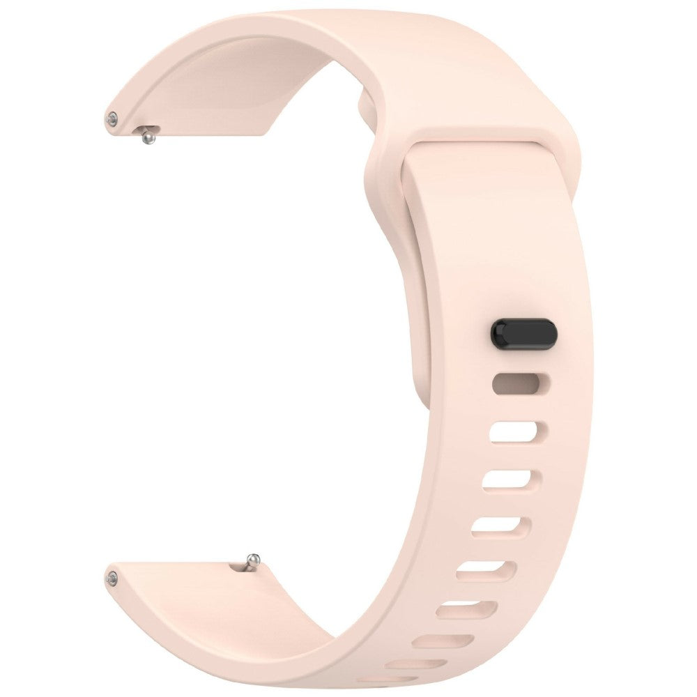 22mm Silicone Watch Band Samsung Huawei Garmin Xiaomi Universal Wrist Strap - Light Pink#serie_6