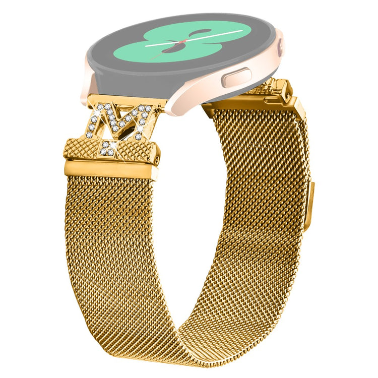 M-Type Milanese Bands Huami Amazfit GTS 2 Stainless Steel Metal Strap - Gold#serie_2