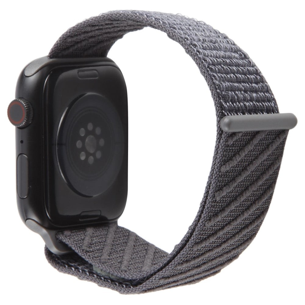 Watch Band Apple Watch Series 49mm - 45mm - 44mm - 42mm Nylon Sport Loop Strap - Grey#serie_4