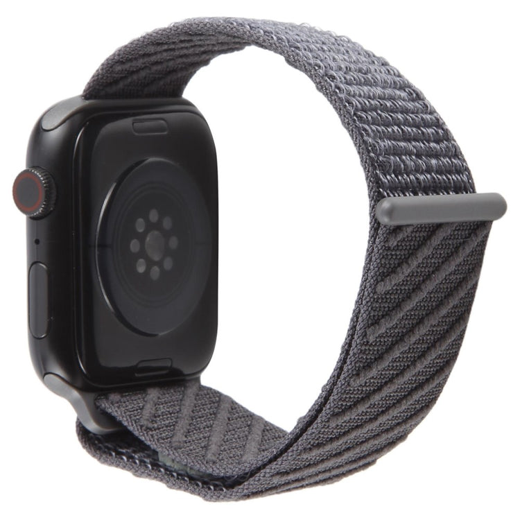 Watch Band Apple Watch Series 49mm - 45mm - 44mm - 42mm Nylon Sport Loop Strap - Grey#serie_4