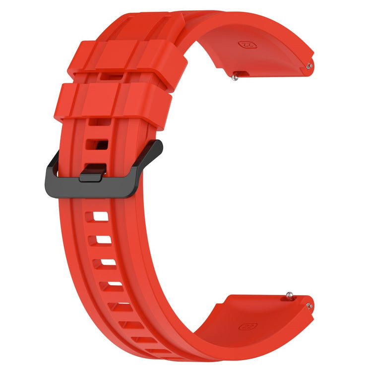 Helt Vildt Kønt Silikone Universal Rem passer til Huawei Smartwatch - Rød#serie_6