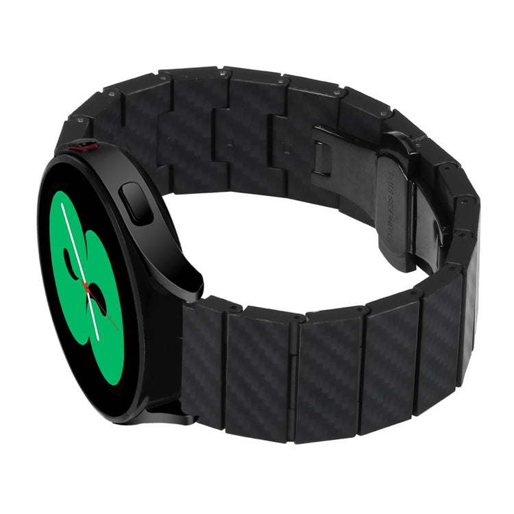 Meget Fed Metal Universal Rem passer til Samsung Smartwatch - Sort#serie_032