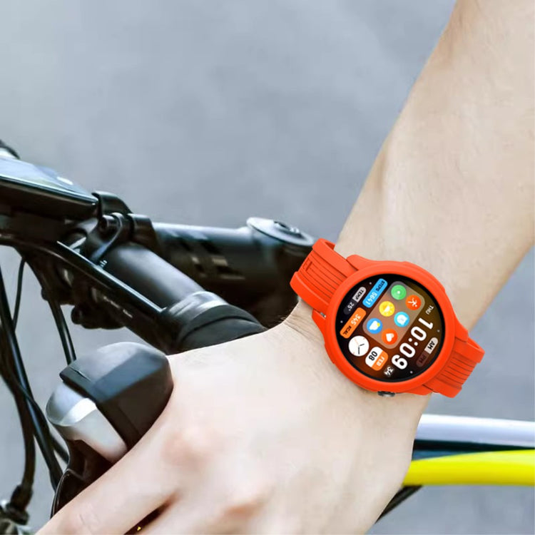 Kønt Silikone Rem passer til Amazfit Balance - Orange#serie_9