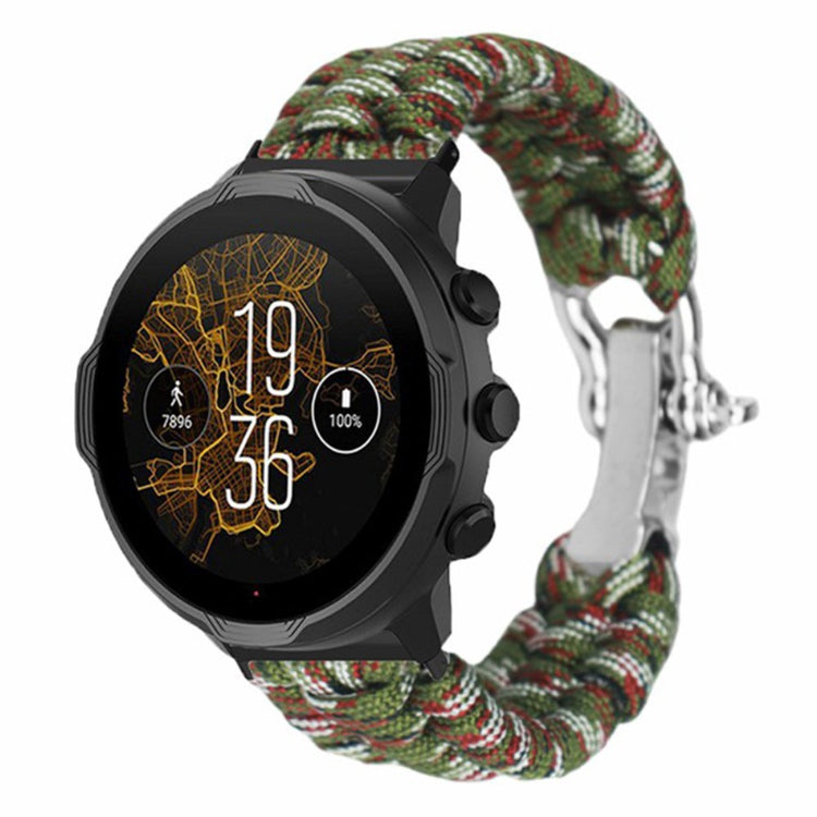 Fed Nylon Universal Rem passer til Smartwatch - Grøn#serie_7