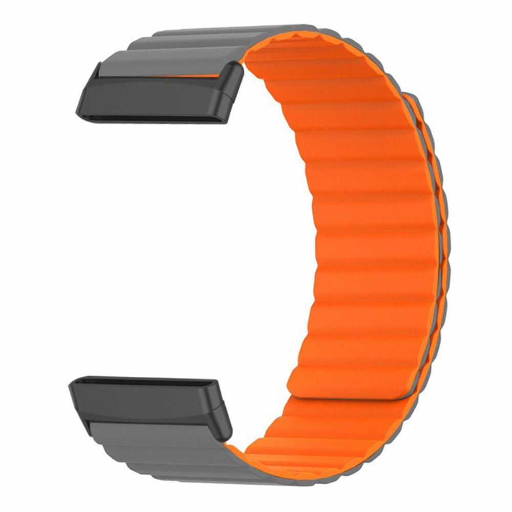 Super Sejt Silikone Universal Rem passer til Fitbit Smartwatch - Orange#serie_6