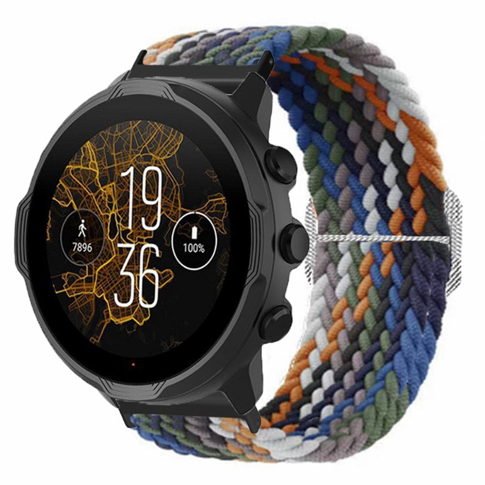 Vildt Holdbart Nylon Universal Rem passer til Smartwatch - Flerfarvet#serie_12