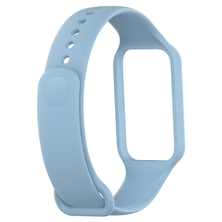 Silikone Universal Rem passer til Xiaomi Redmi Band 2 / Xiaomi Smart Band 8 Active - Blå#serie_8