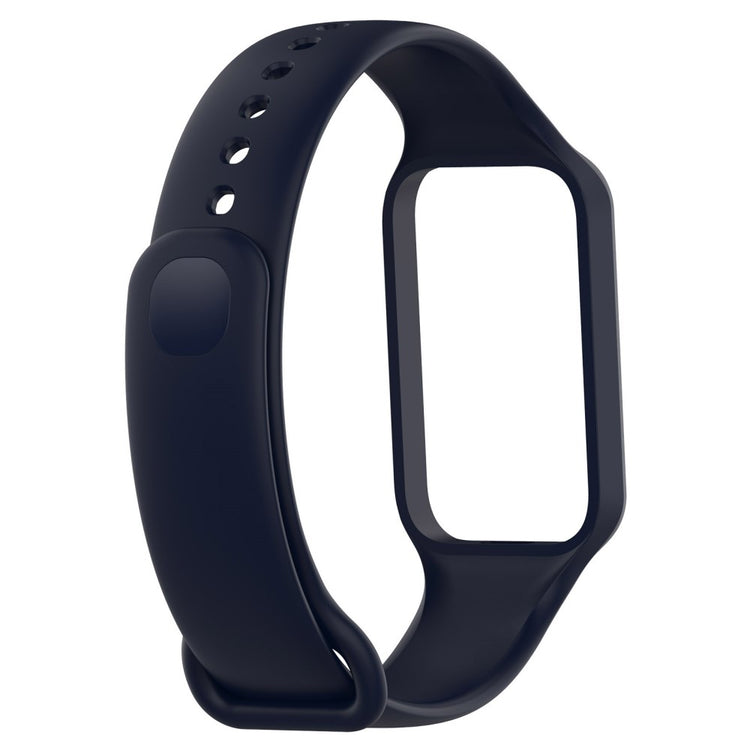 Silikone Universal Rem passer til Xiaomi Redmi Band 2 / Xiaomi Smart Band 8 Active - Blå#serie_9