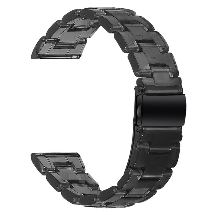 Meget Sejt Silikone Rem passer til Garmin Vivoactive 4 - Sort#serie_16