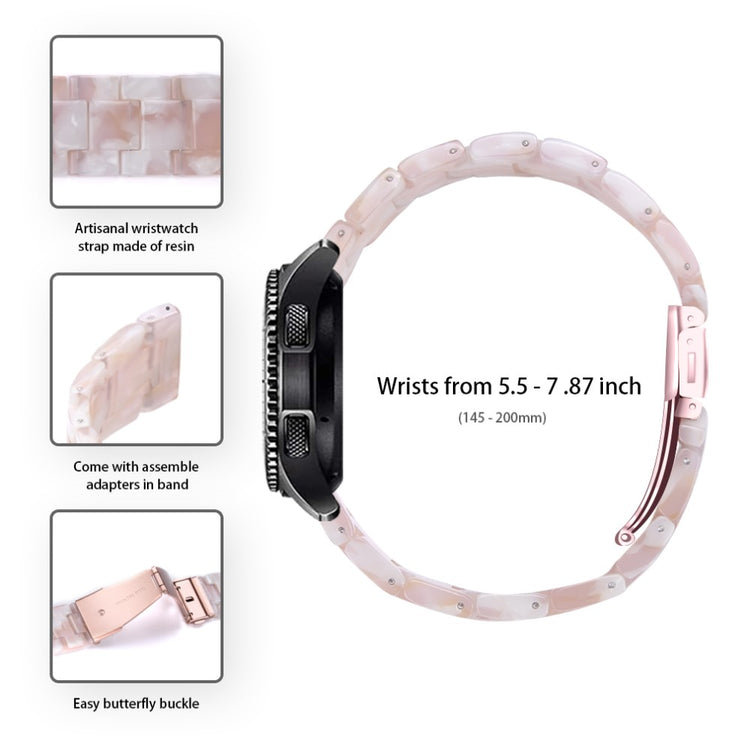 Mega Fantastisk Silikone Universal Rem passer til Huawei Smartwatch - Pink#serie_8