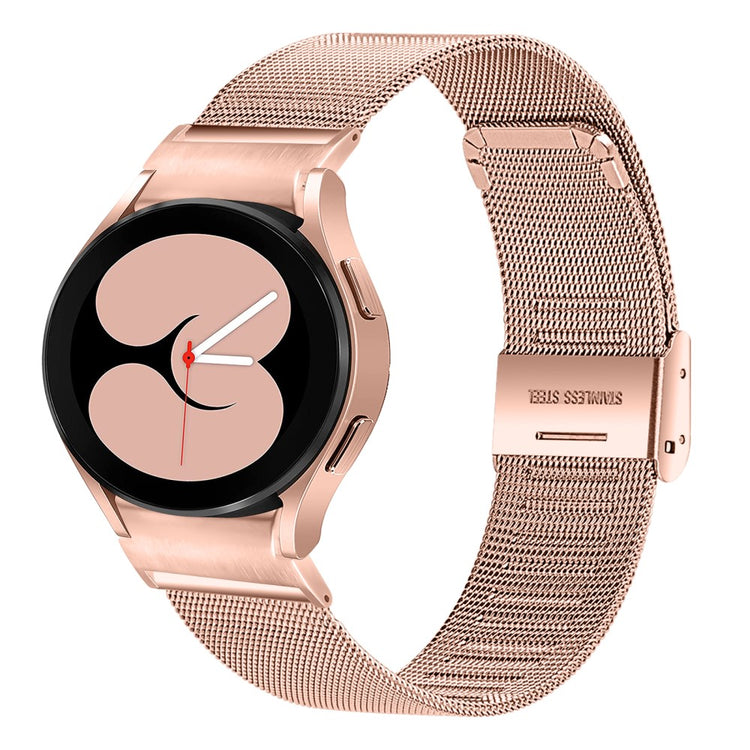 Mega Slidstærk Metal Universal Rem passer til Samsung Smartwatch - Pink#serie_3