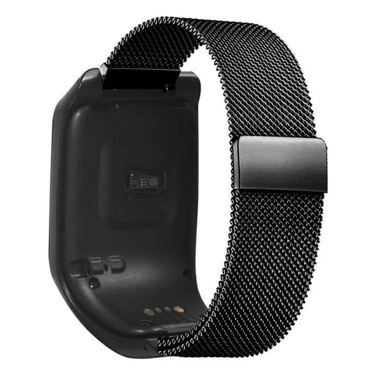 Meget Pænt Metal Universal Rem passer til Tomtom Smartwatch - Sort#serie_1