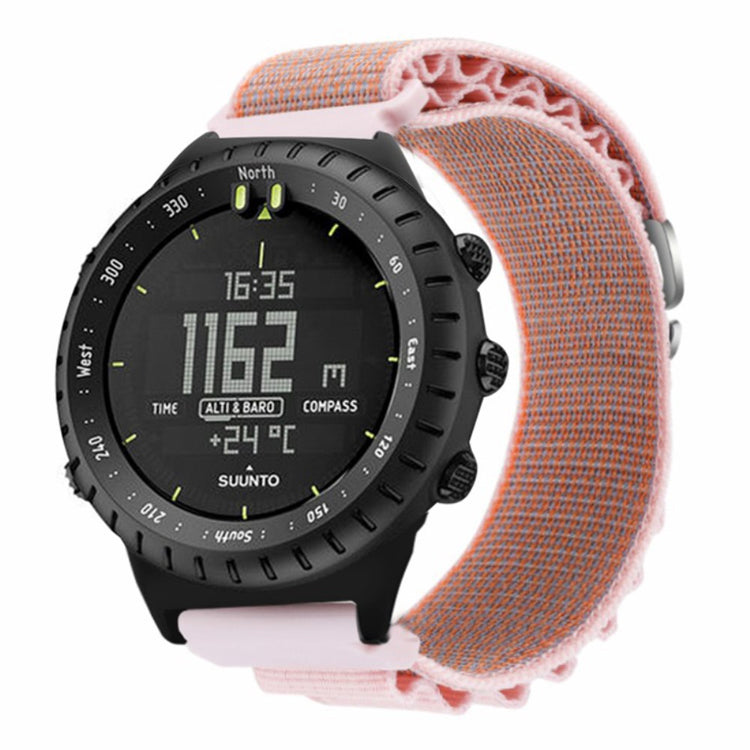 Vildt Fantastisk Nylon Rem passer til Suunto Core - Pink#serie_6