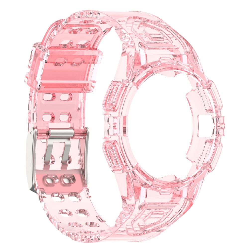 Glimrende Silikone Rem passer til Samsung Galaxy Watch 4 (40mm) - Pink#serie_10