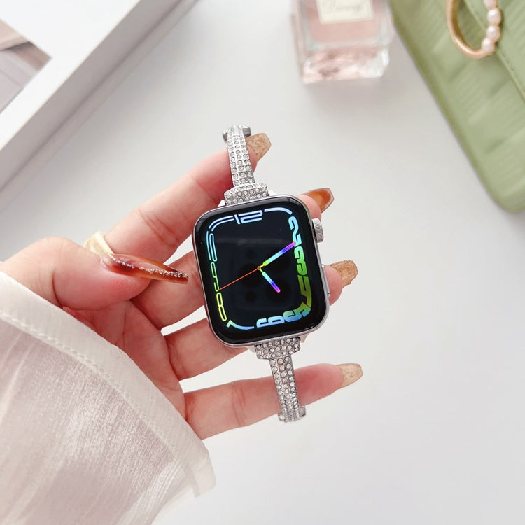 Vildt Elegant Metal Universal Rem passer til Apple Smartwatch - Sølv#serie_1